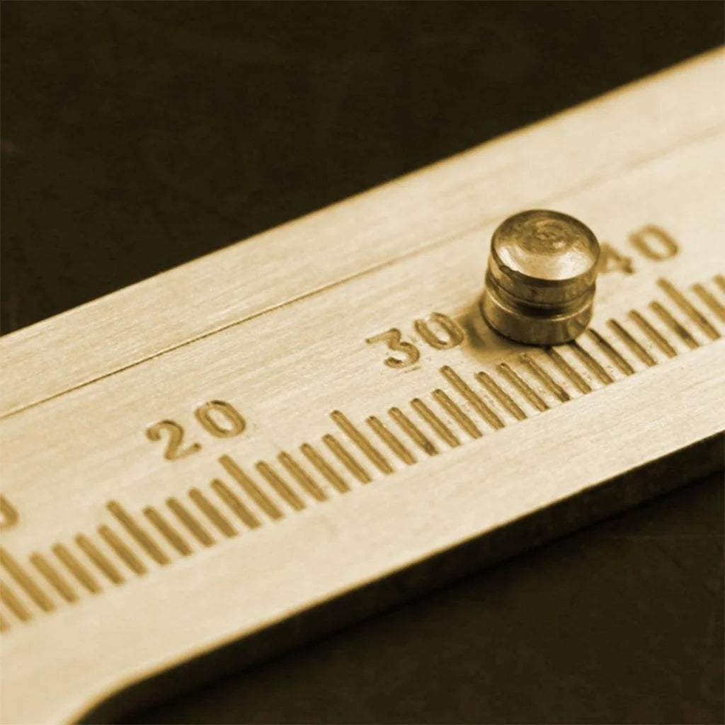 Mini Brass Sliding 100mm Vernier Caliper for Jewelry