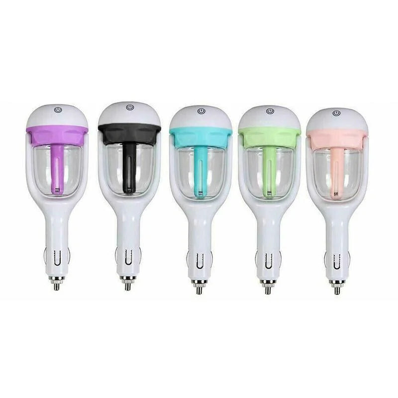 Mini Car Air Humidifier Essential Oil Diffuser Ultrasonic