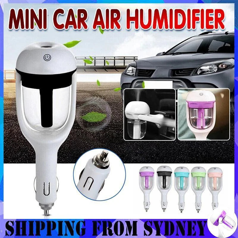 Mini Car Air Humidifier Essential Oil Diffuser Ultrasonic