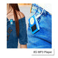 Mini Clip MP3 Music Player 16G with USB Cable & Earphone