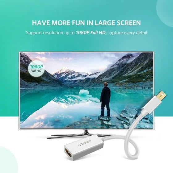 Mini DP to HDMI Adapter - Black - 10461