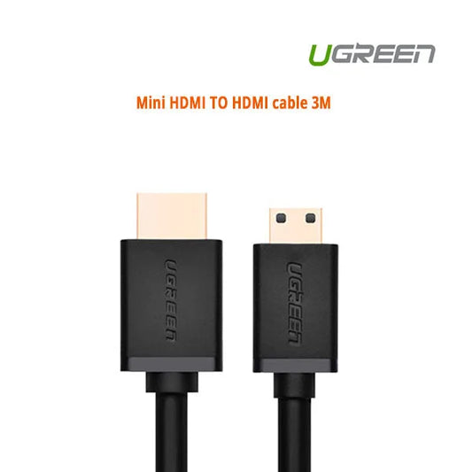 Mini HDMI to HDMI Cable 3M (10118)