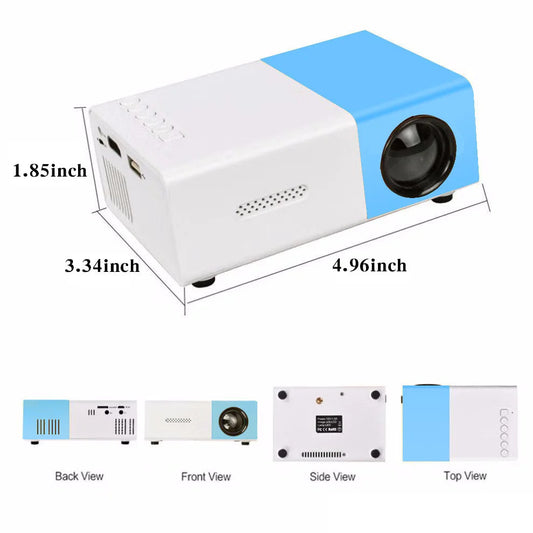 Mini Home Portable Cinema Projector - LED Compact