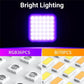 Mini Rgb Video Lamp with Magnetic Adsorption for Live