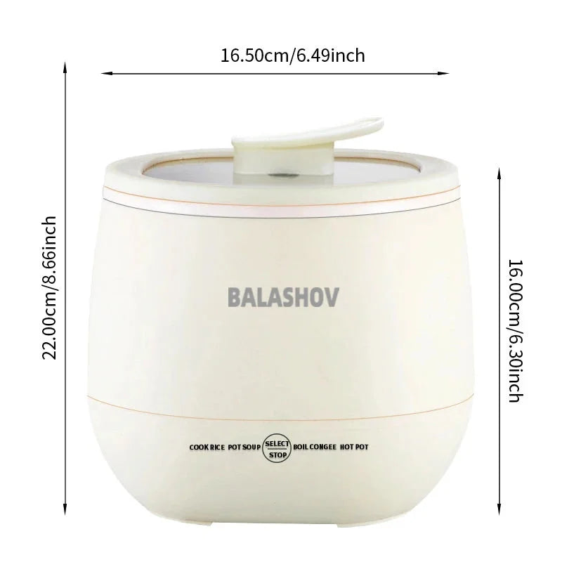 Mini Rice Cooker 1.8L Multifunctional - Appliances