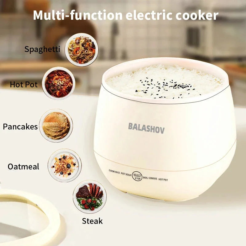 Mini Rice Cooker 1.8L Multifunctional - Appliances