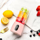 Mini USB Juice Extractor Premium Portable Rechargeable Handheld Fruit Mixer Juicer - Pink