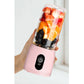 Mini USB Juice Extractor Premium Portable Rechargeable Handheld Fruit Mixer Juicer - Pink