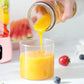 Mini USB Juice Extractor Premium Portable Rechargeable Handheld Fruit Mixer Juicer - Pink