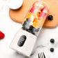 Mini USB Juice Extractor Premium Portable Rechargeable Handheld Fruit Mixer Juicer - White