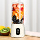 Mini USB Juice Extractor Premium Portable Rechargeable Handheld Fruit Mixer Juicer - White