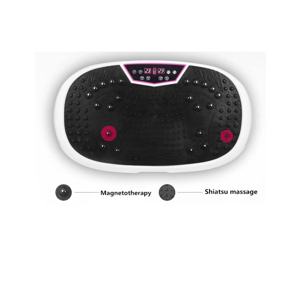 Mini Vibration Platform White - Magnet Therapy Vibrating