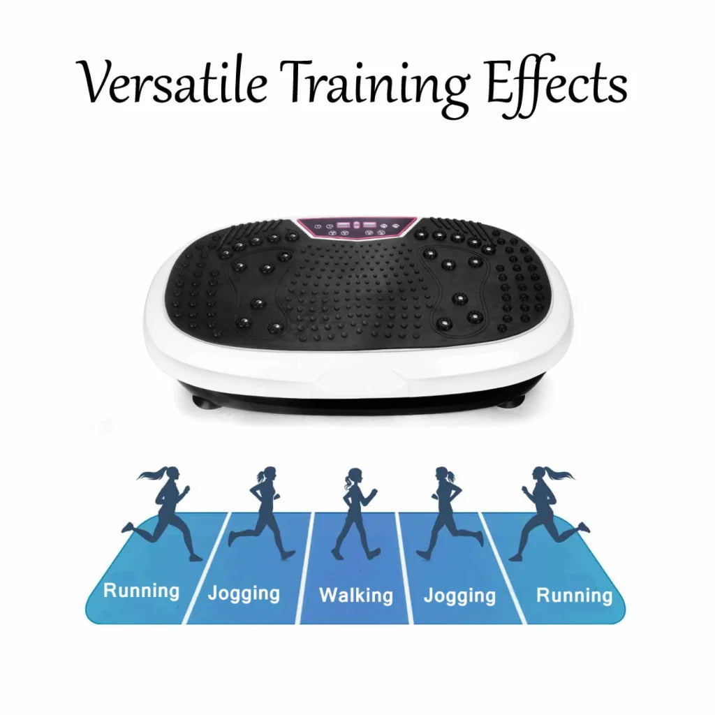 Mini Vibration Platform White - Magnet Therapy Vibrating