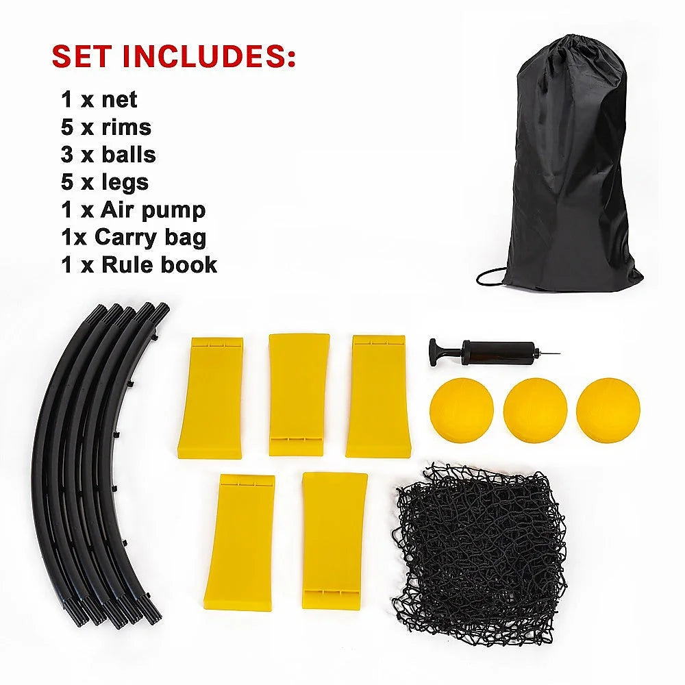 Mini Volleyball Set Outdoor Game Garden Beach Net Ball Kit