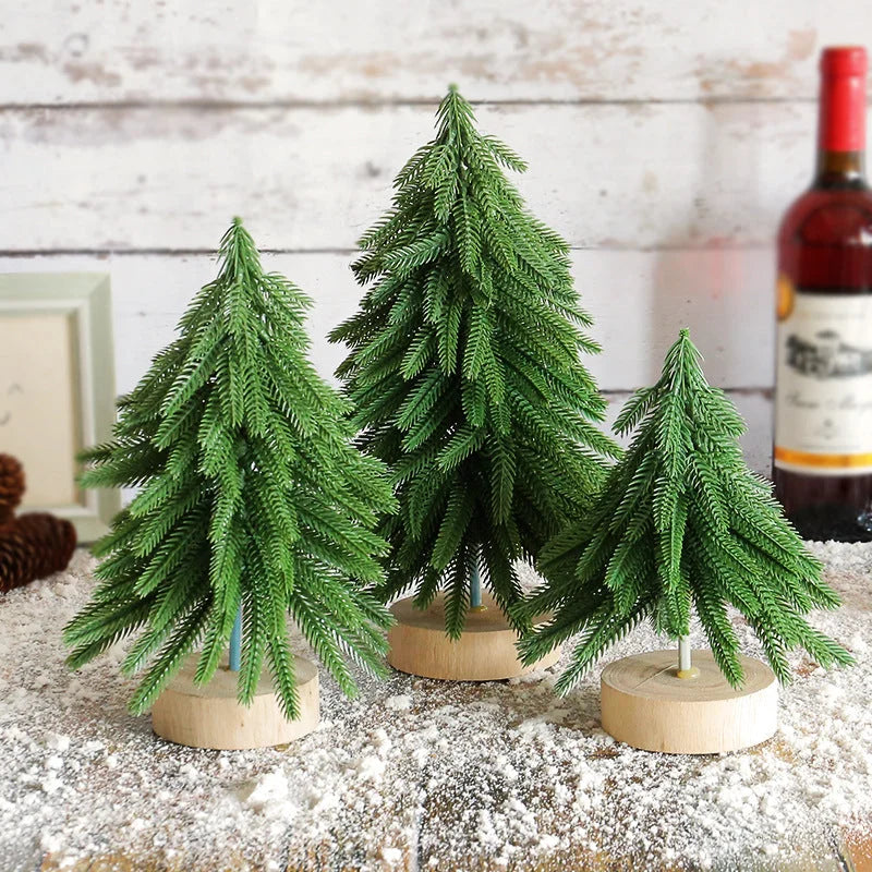 Miniature Artificial Pine Tree Decoration - 11.42 Inch