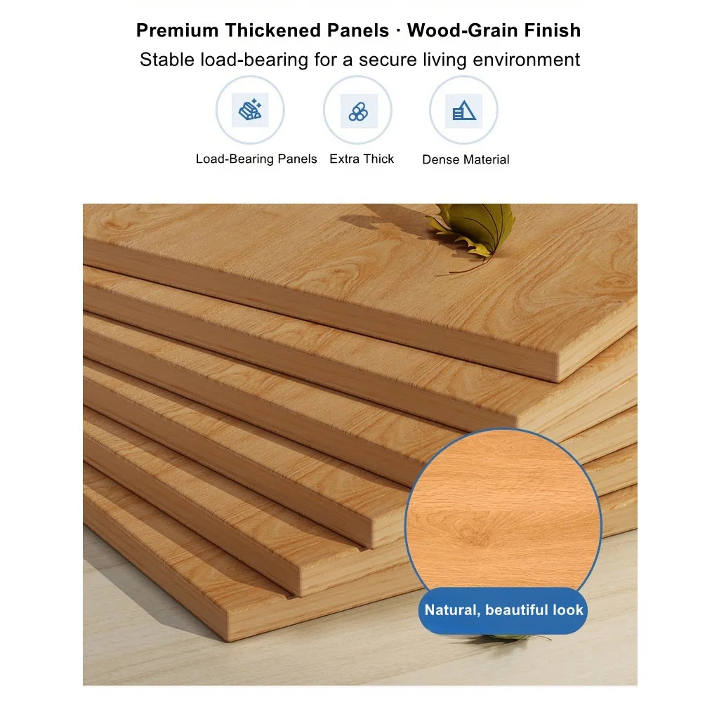 Minimalist Bedside Cabinet White Cosmetic Storage Dual