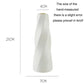 Minimalist Living Room Dried Flower Vase Decor - Milk White