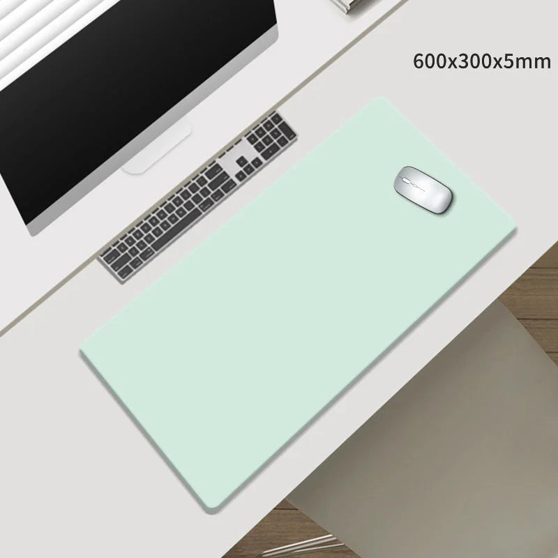 Mint Green Premium Large Silicone Mouse Pad - Non-Slip