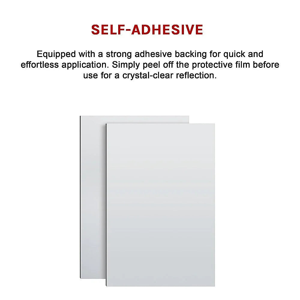 MIRROR Acrylic Sheet Perspex Sheet Panel 2pc/set 900mm x