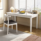 Mitch Solid Wood Study Desk /Rubberwood/Minimal