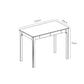 Mitch Solid Wood Study Desk /Rubberwood/Minimal