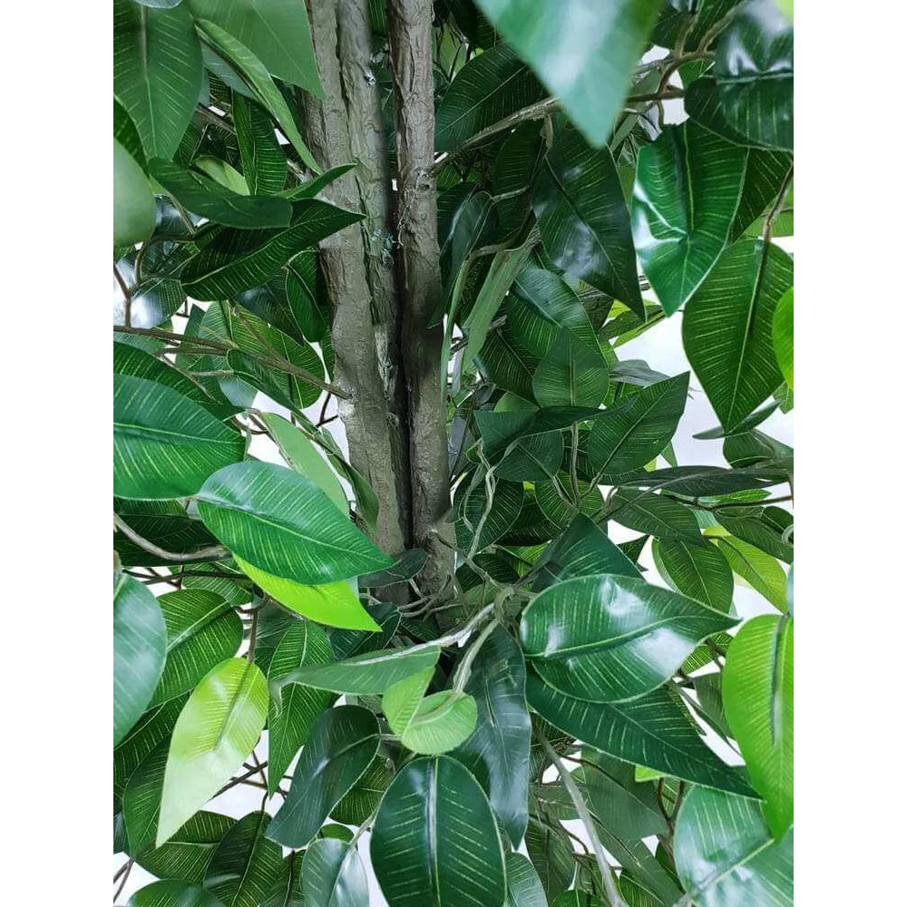 Mixed Green Bushy Artificial Ficus Tree 180cm - Home &