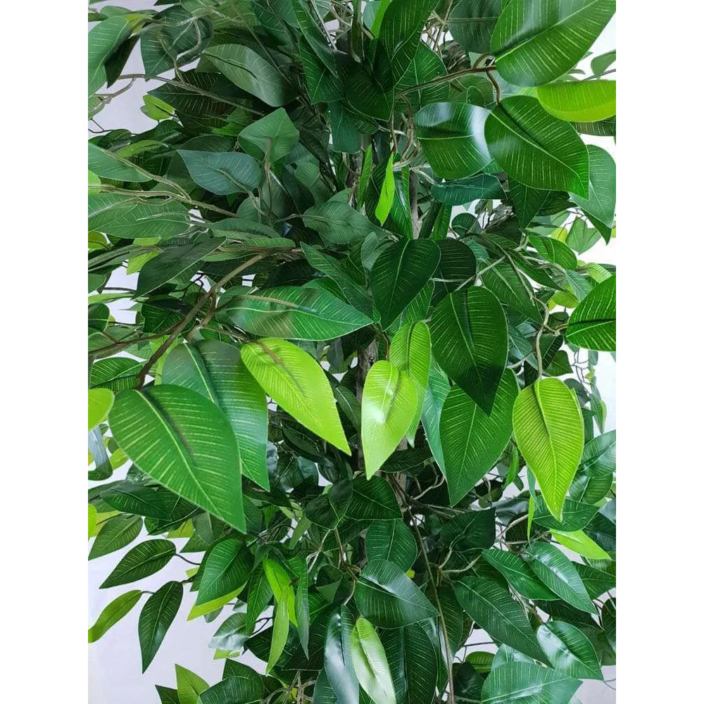 Mixed Green Bushy Artificial Ficus Tree 180cm - Home &