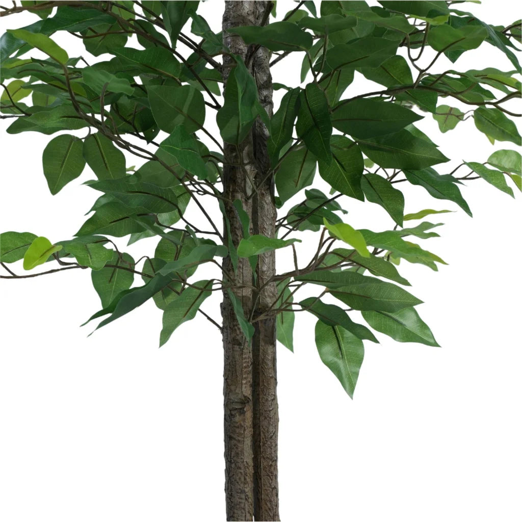 Mixed Green Bushy Artificial Ficus Tree 180cm - Home &