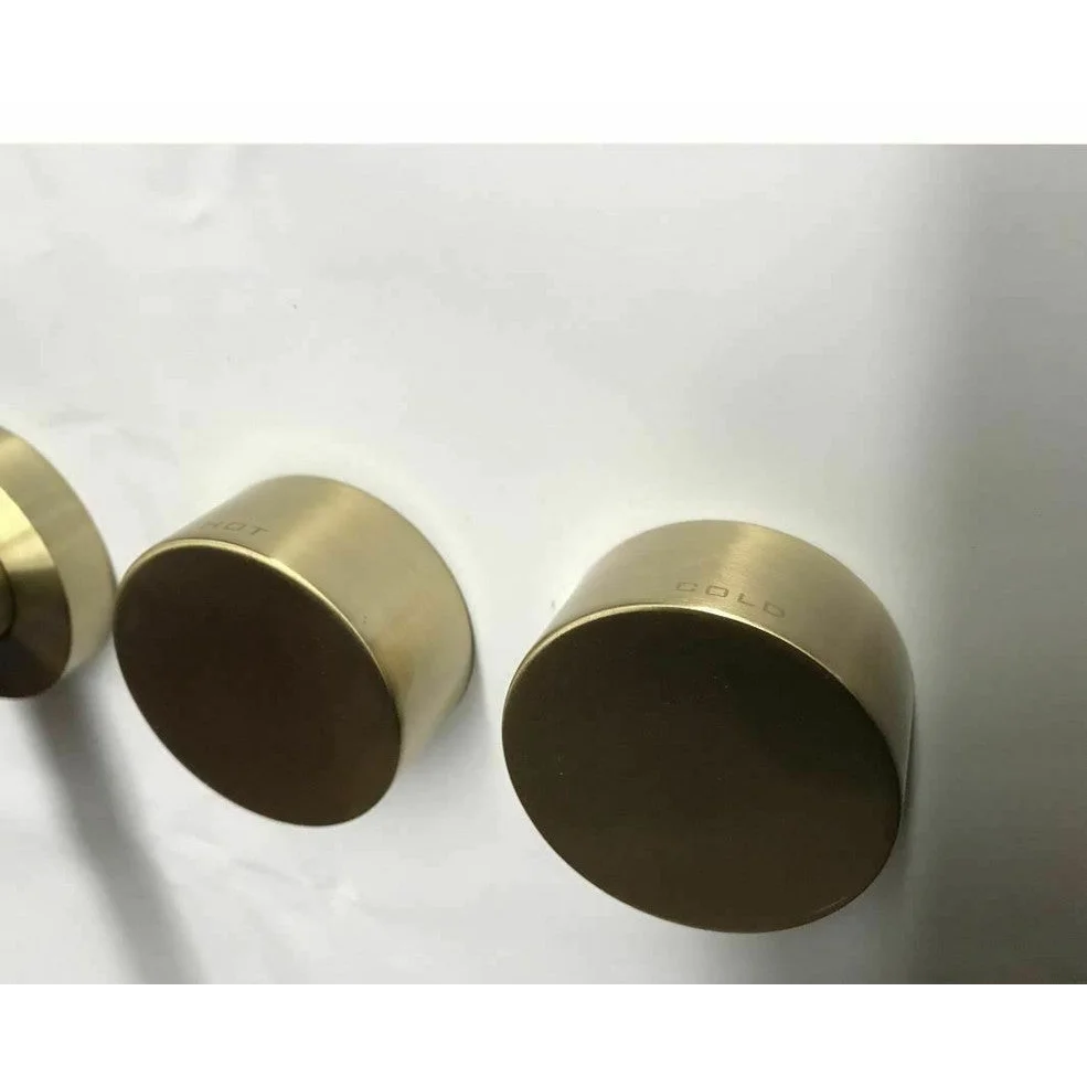 Mixer Tap Faucet 2021 Burnished Gold Brushed Brass Wall