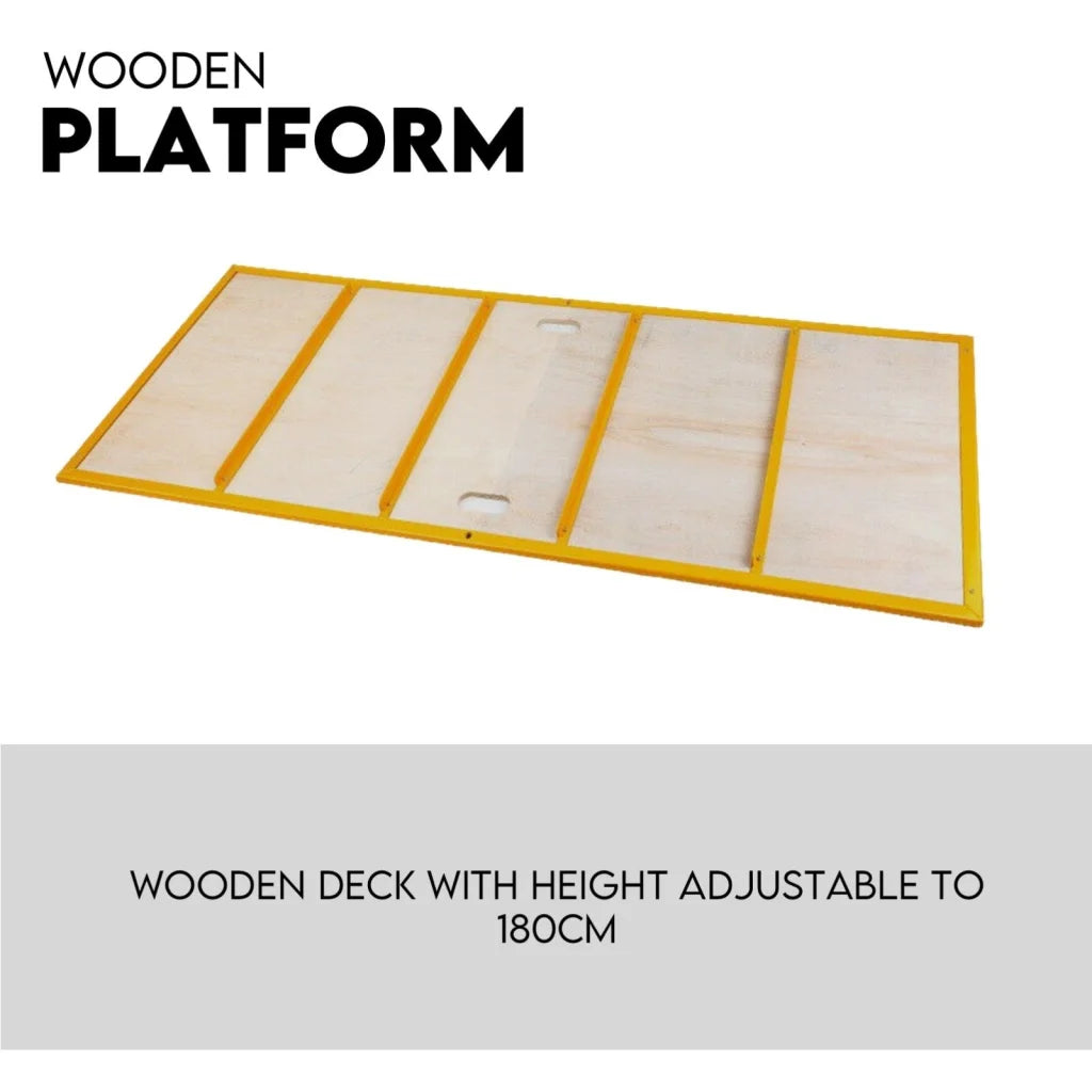 Mobile Scaffold Ladder Scaffolding Platform 450kg Portable