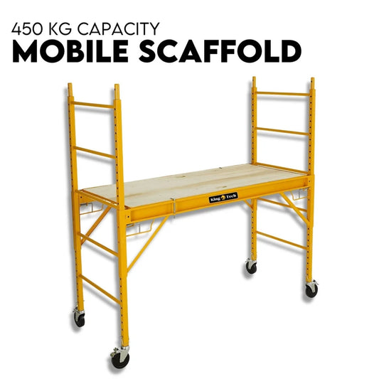 Mobile Scaffold Ladder Scaffolding Platform 450kg Portable