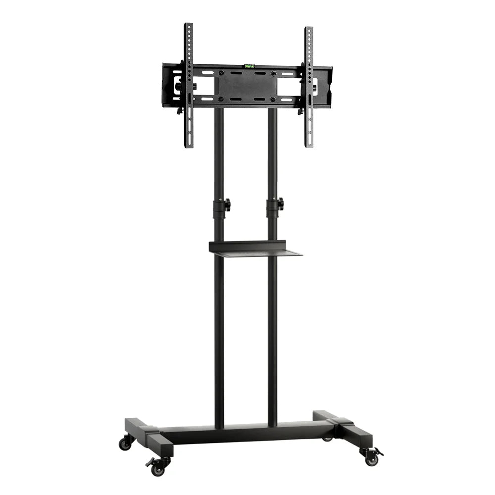 Steel 40kg storage trolley with tray shelves and side handles