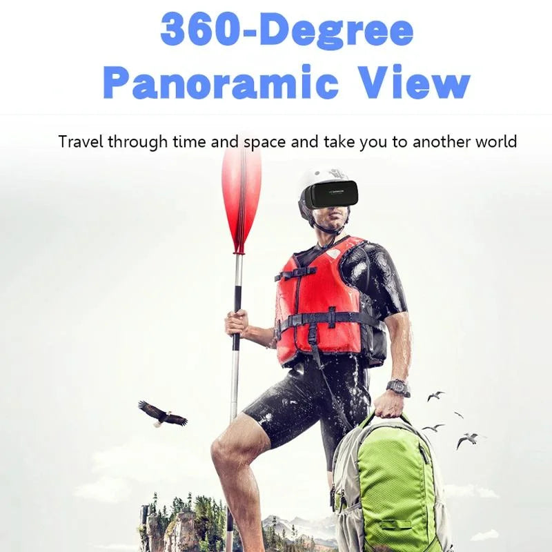 Mobile Vr Gaming Glasses - 3D Virtual Reality-1915198261782777862