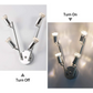 Modern 4 Light Track Lighting Kit LED (Chrome) - Home &