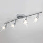Modern 4 Light Track Lighting Kit LED (Chrome) - Home &