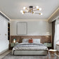 Modern Black Gold Ceiling Light - 8 Lights - Home & Garden