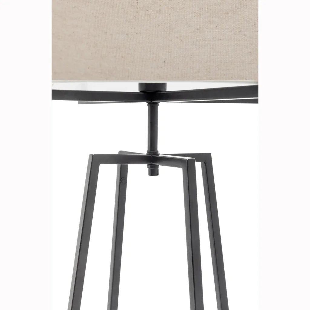 Dimmable floor lamp table desk