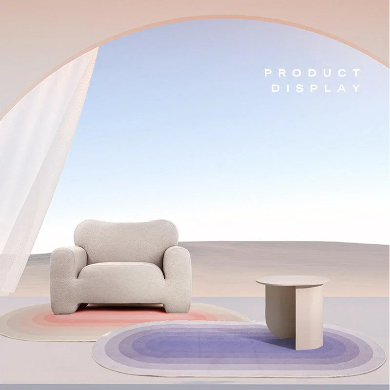 Modern Minimalist Gradient Non-Slip Carpet Rug - Home &