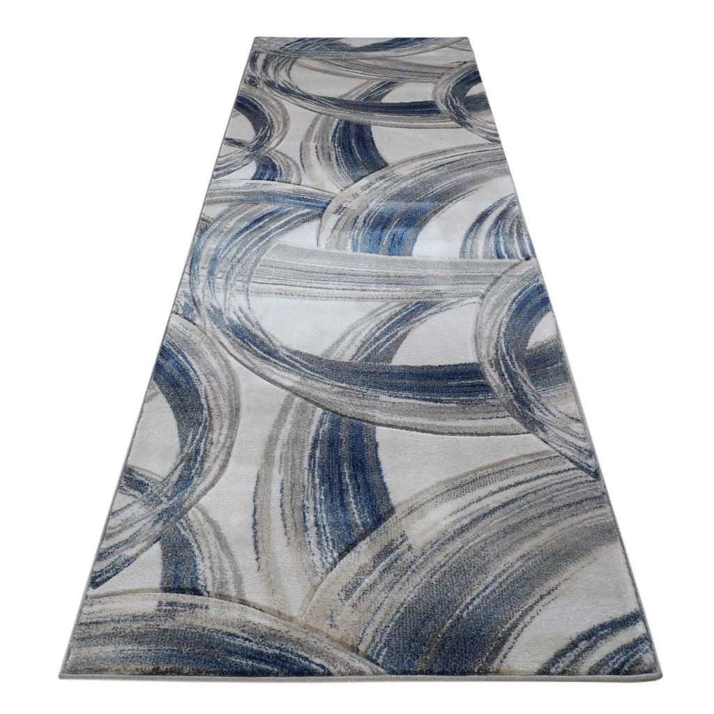 Modern Rug Regen - Grey - 300x400 - Home & Garden