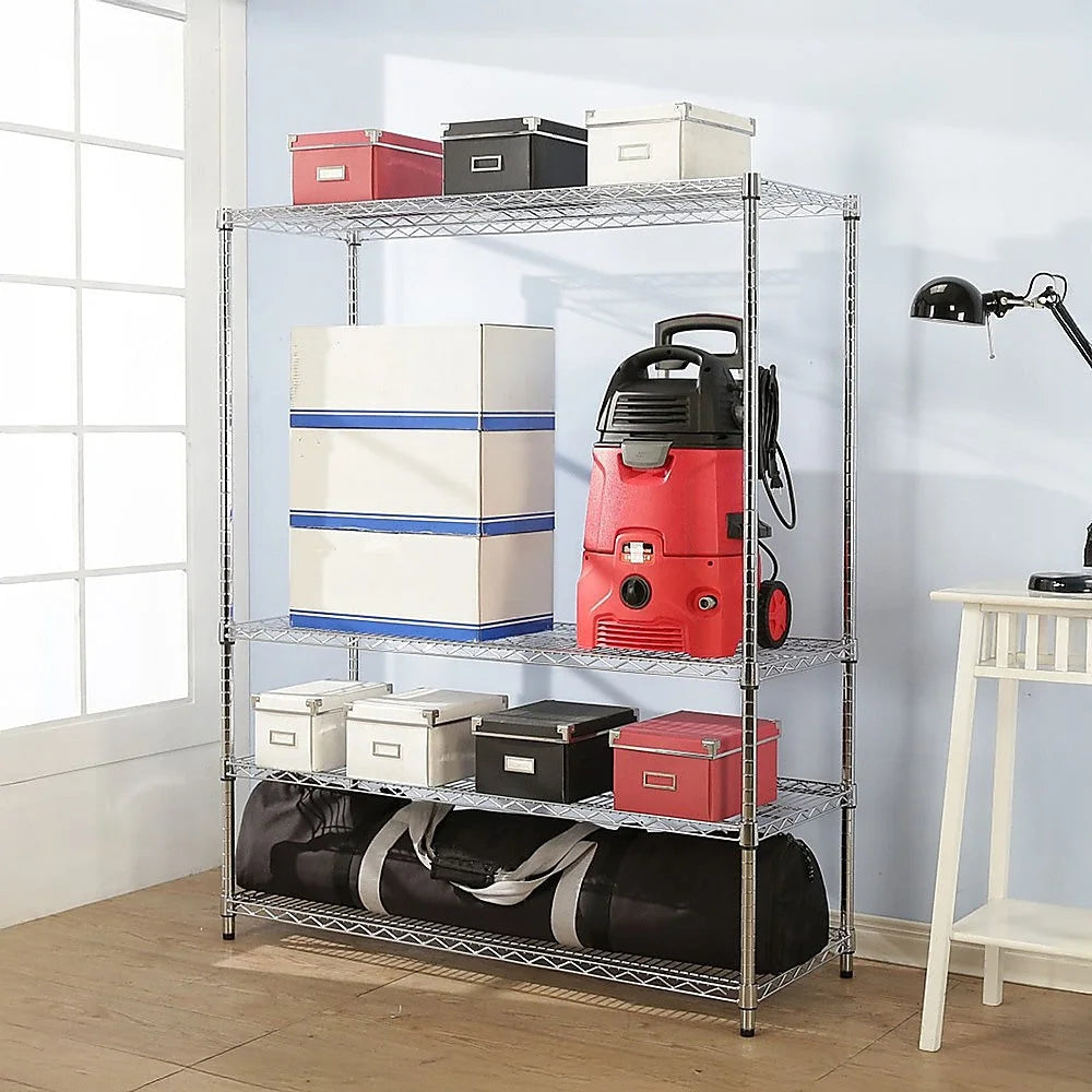 Modular Wire Storage Shelf 1500 x 350 x 1800mm Steel