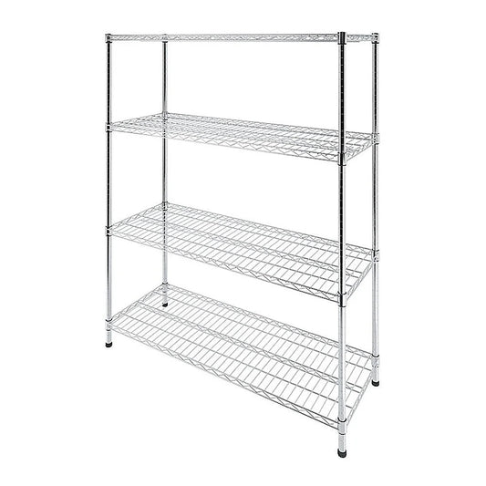 Modular Wire Storage Shelf 1500 x 350 x 1800mm Steel