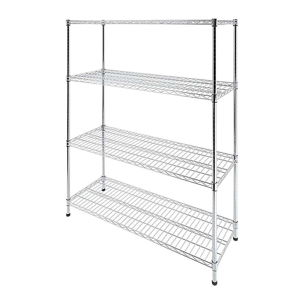 Steel modular wire storage shelf