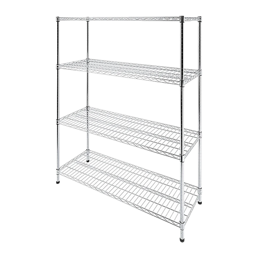 Steel modular wire storage shelf