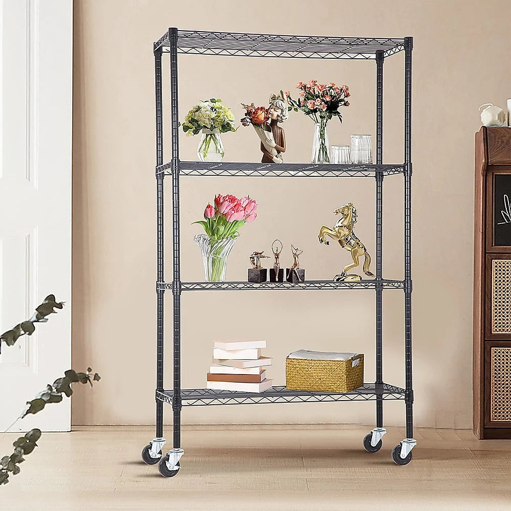 Modular Wire Storage Shelf 900x450x1800mm Steel Shelving
