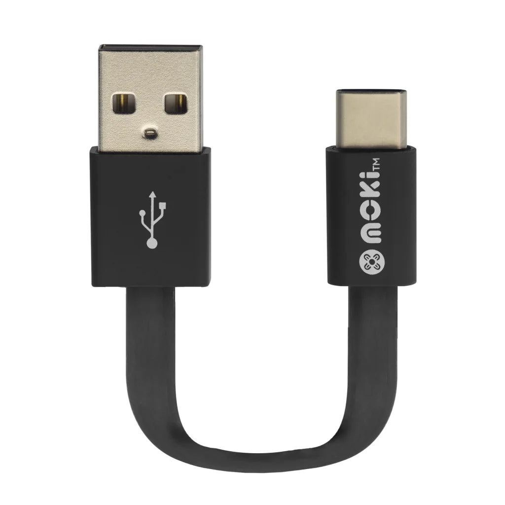 MOKI Pocket Type-C SynCharge Cable - 10cm/4’’
