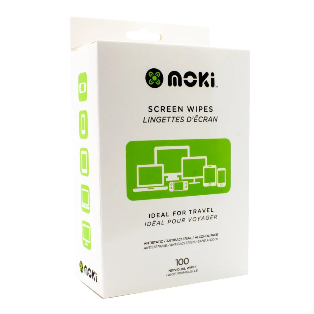 MOKI Screen Wipes - Box of 100