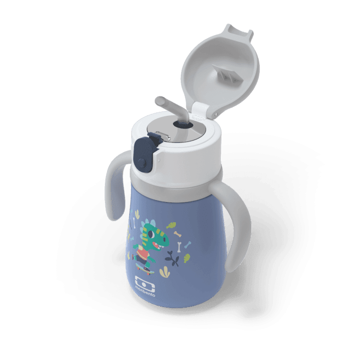 Monbento MB Stram Insulated Kids Bottle- Blue Dino