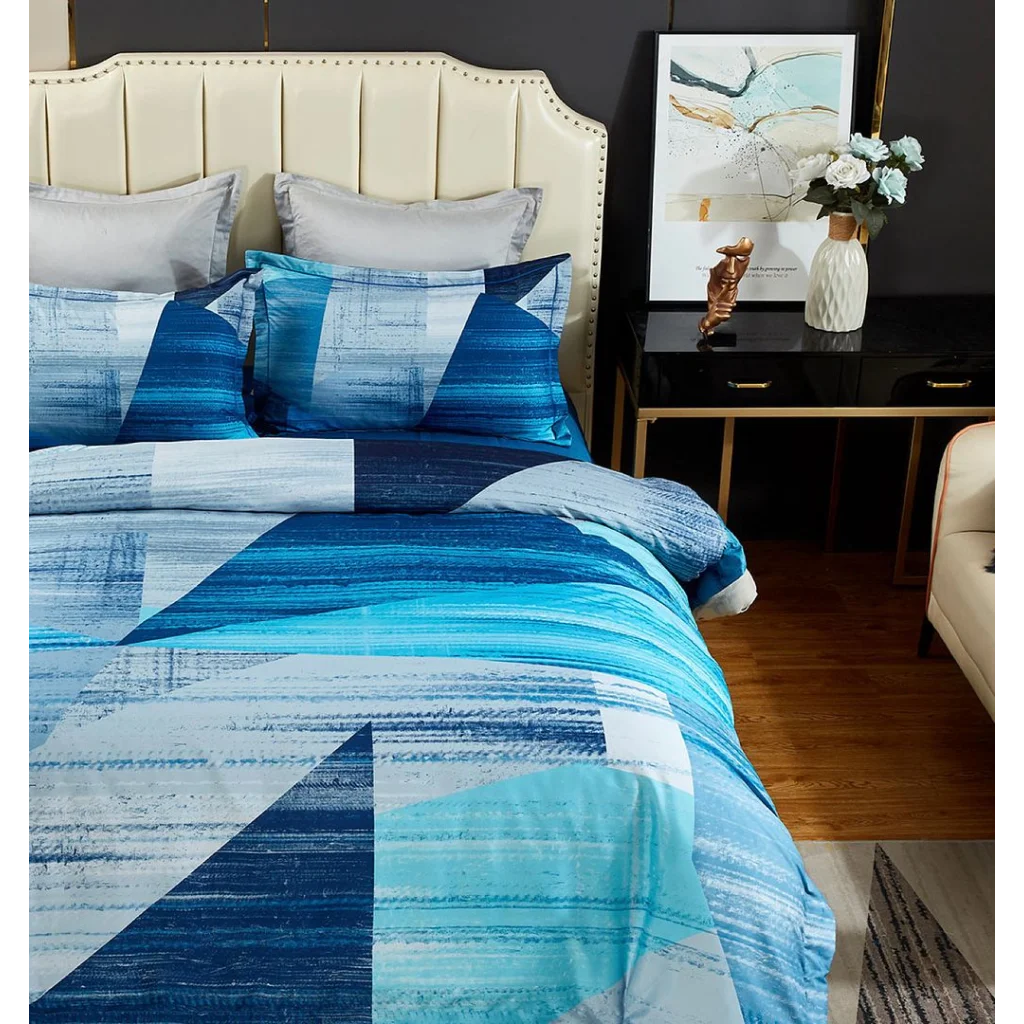 Mondrian Quilt Cover Set - Queen Size - Home & Garden