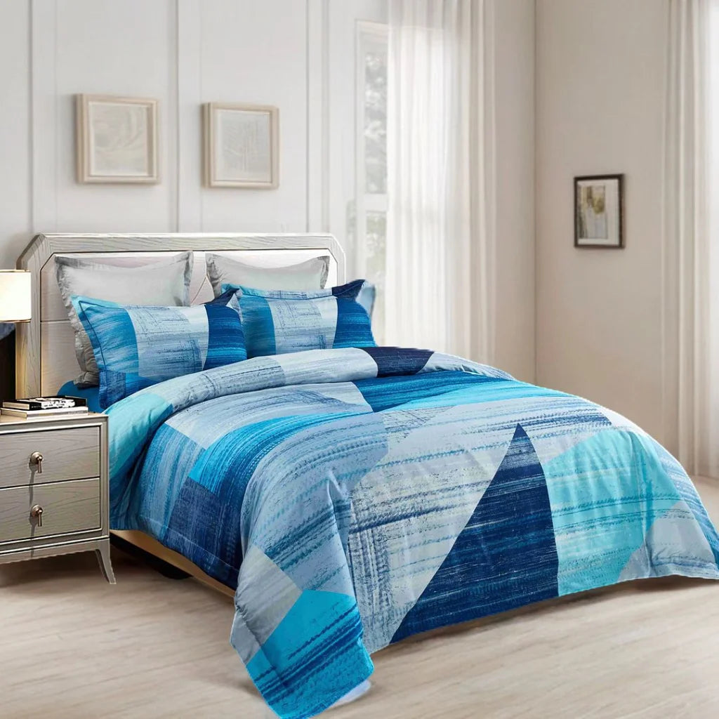 Mondrian Quilt Cover Set - Super King Size - Home & Garden
