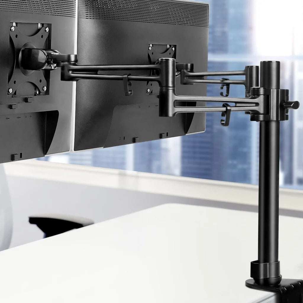 Monitor Arm Mount Dual - Black - Office